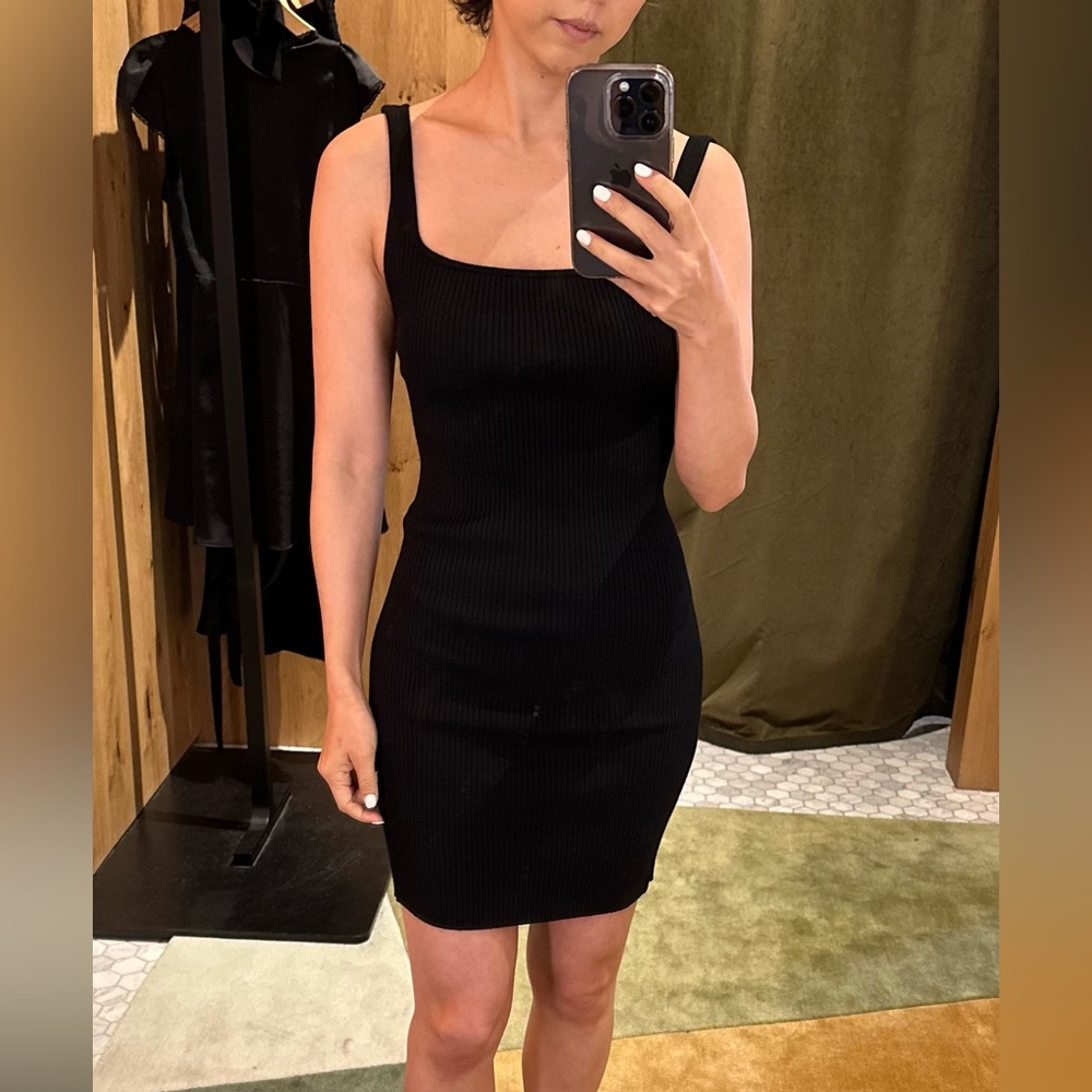 Aritzia Wilfred Invitation Dress XS Black NWT
